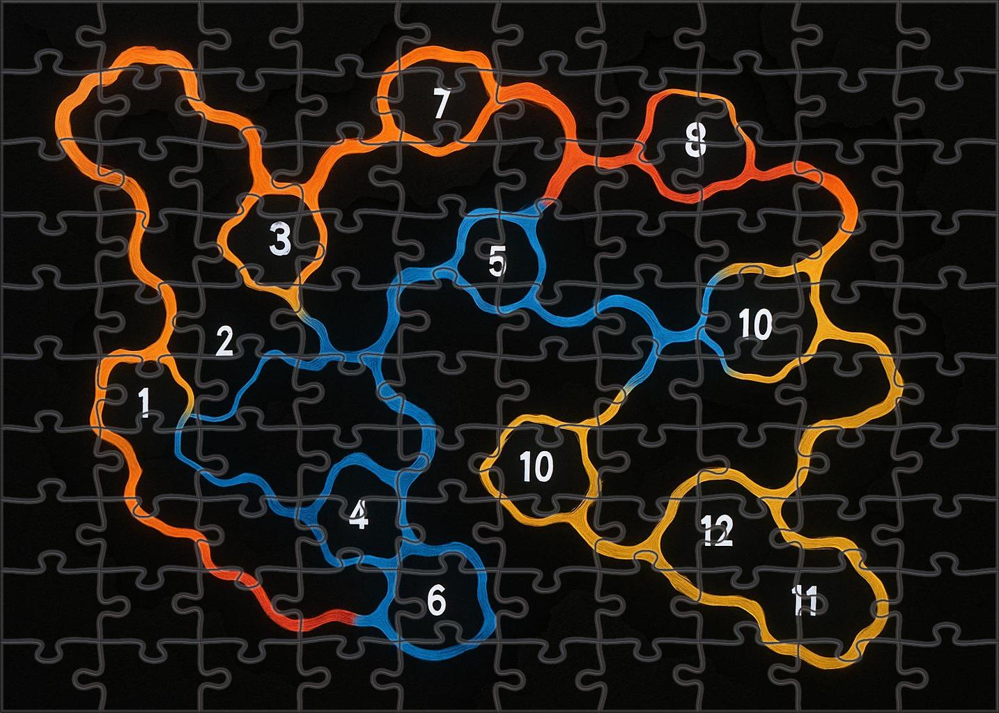 Underground Cave Passage Network 300 Piece Puzzle