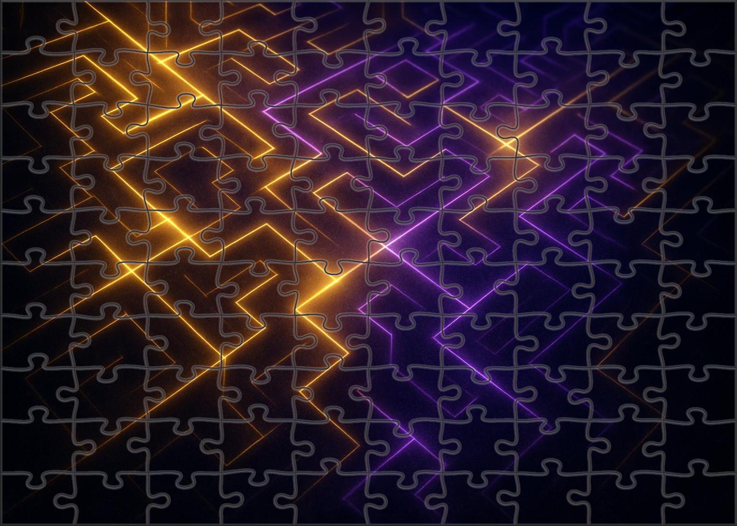 Labyrinth Of Luminous Paradoxes 1000 Piece Puzzle