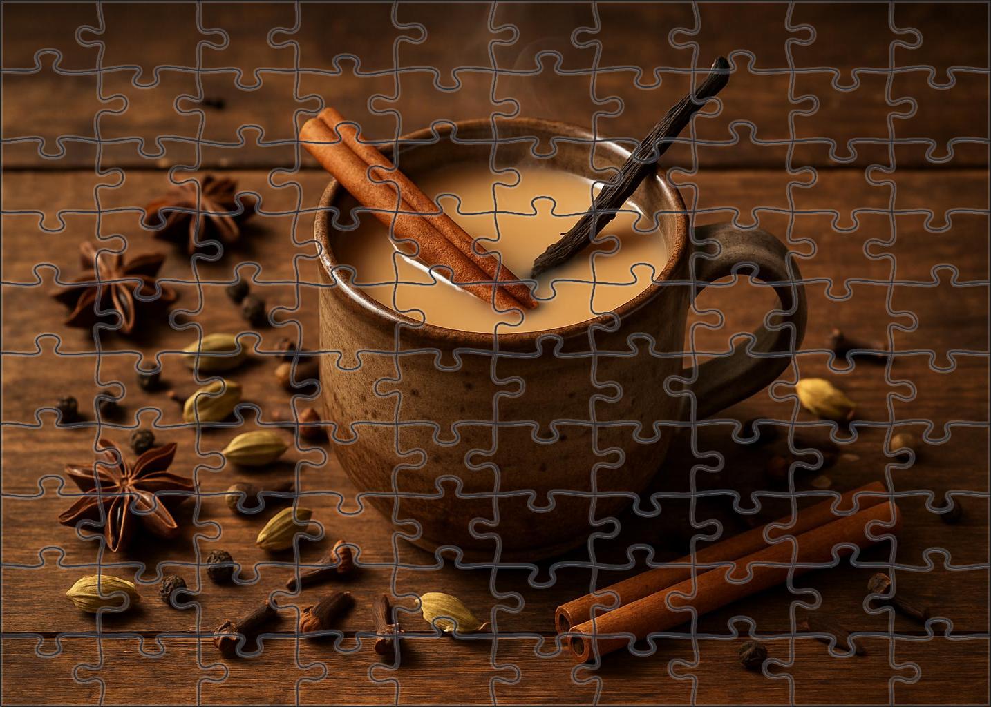 Vanilla Spice Chai Harmony Large Format Puzzle