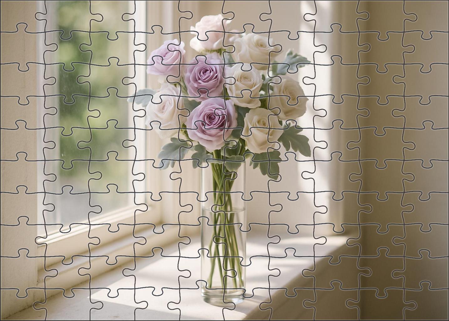 Gentle Lavender Breeze Arrangement Family Puzzles