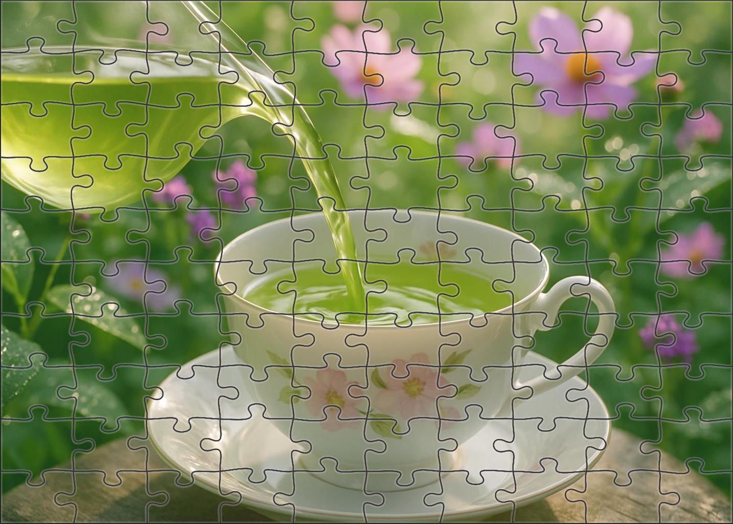 Garden Mist Green Tea 500 Piece Puzzle