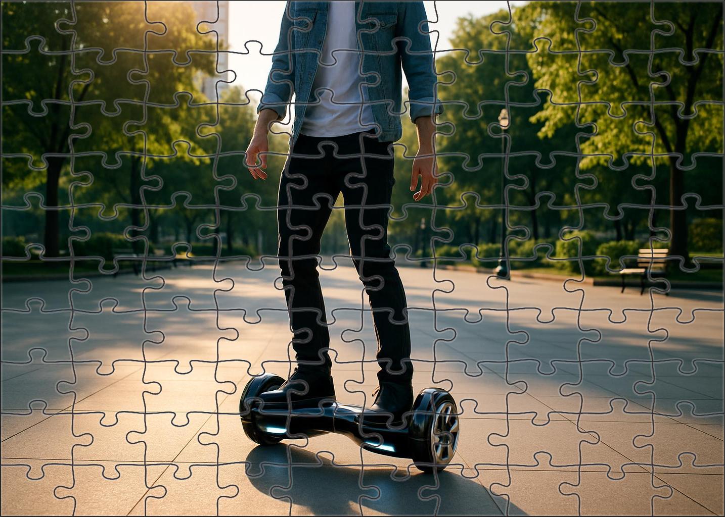 Personal Electric Hoverboard Challenging Puzzles
