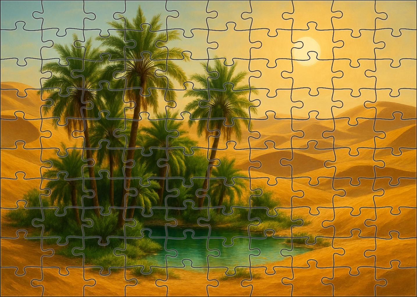 Emerald Oasis Refuge 200 Piece Puzzle