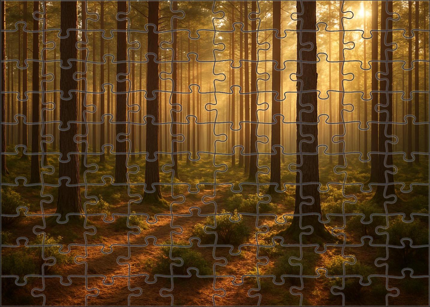 Dappled Pine Glimmer Easy Puzzles