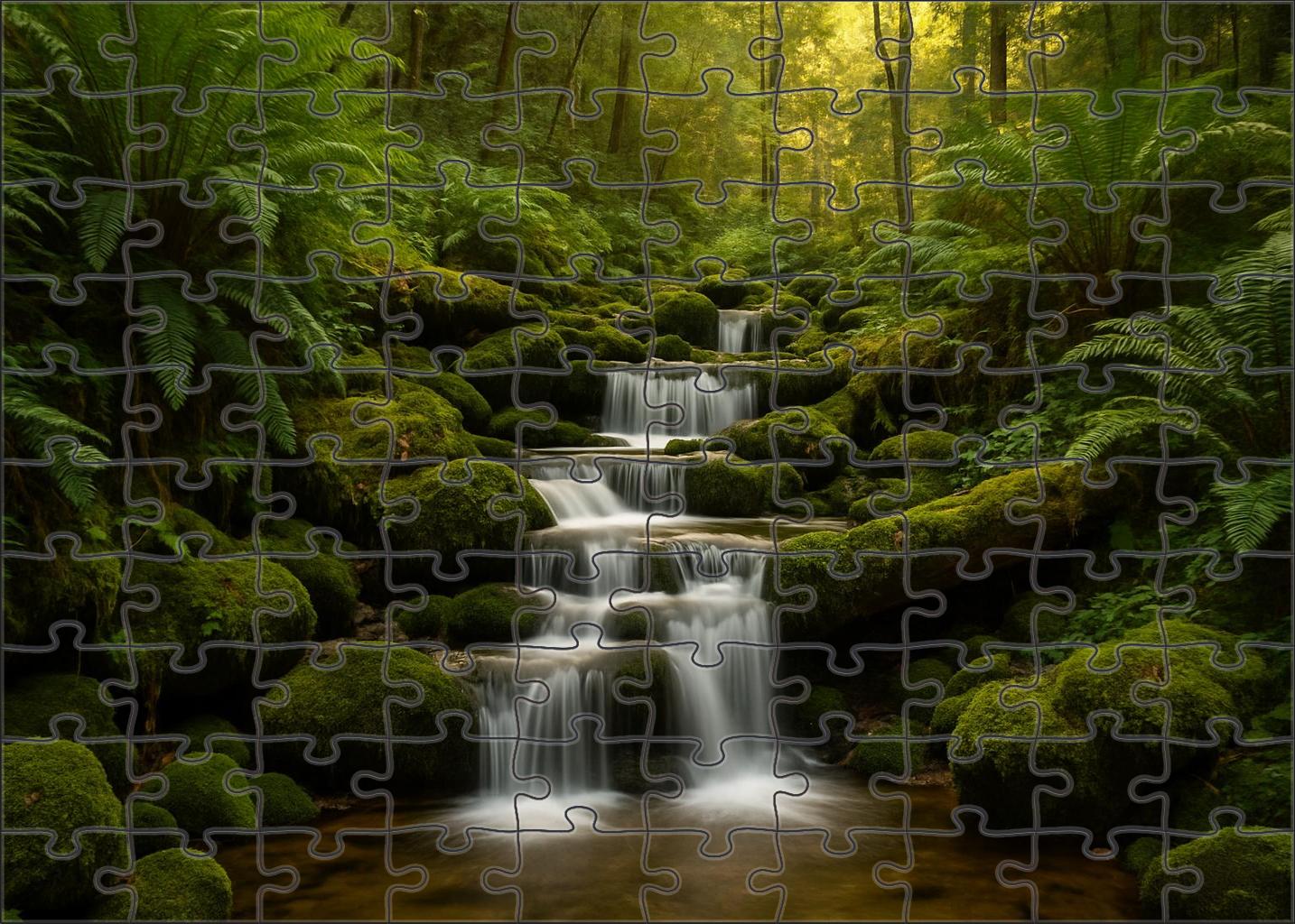 Hidden Glen Cascade 300 Piece Puzzle