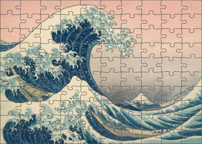 The Great Wave At Dawn Puzzle For Adults