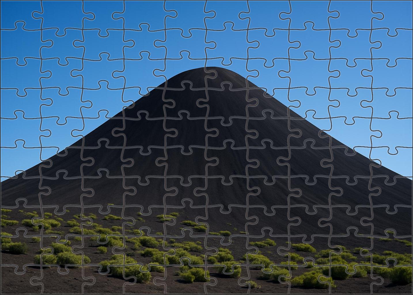 Silent Volcanic Cone Challenging Puzzles