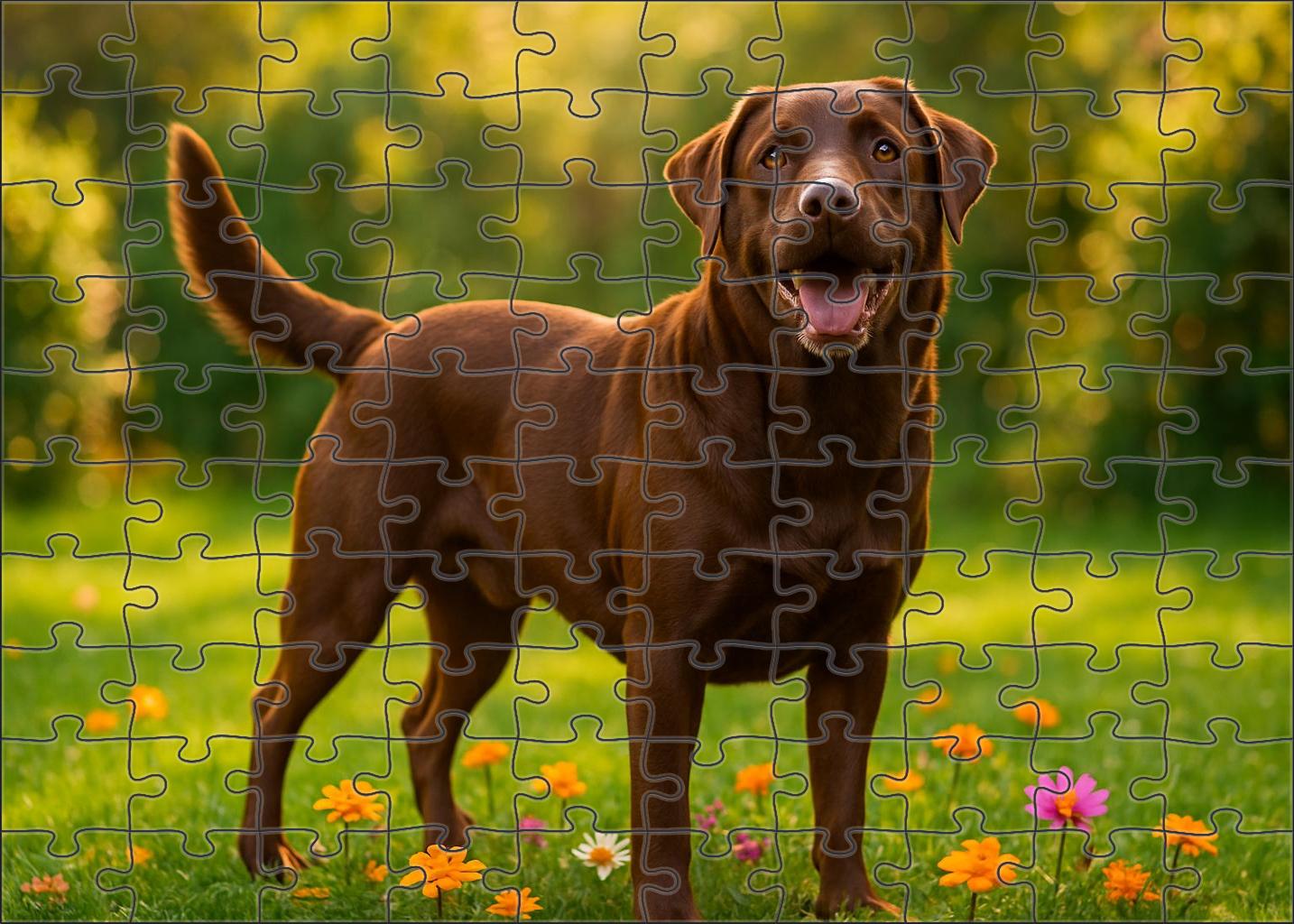 Rustic Chestnut Robust Brown Companion With Friendly Charm Family Puzzles