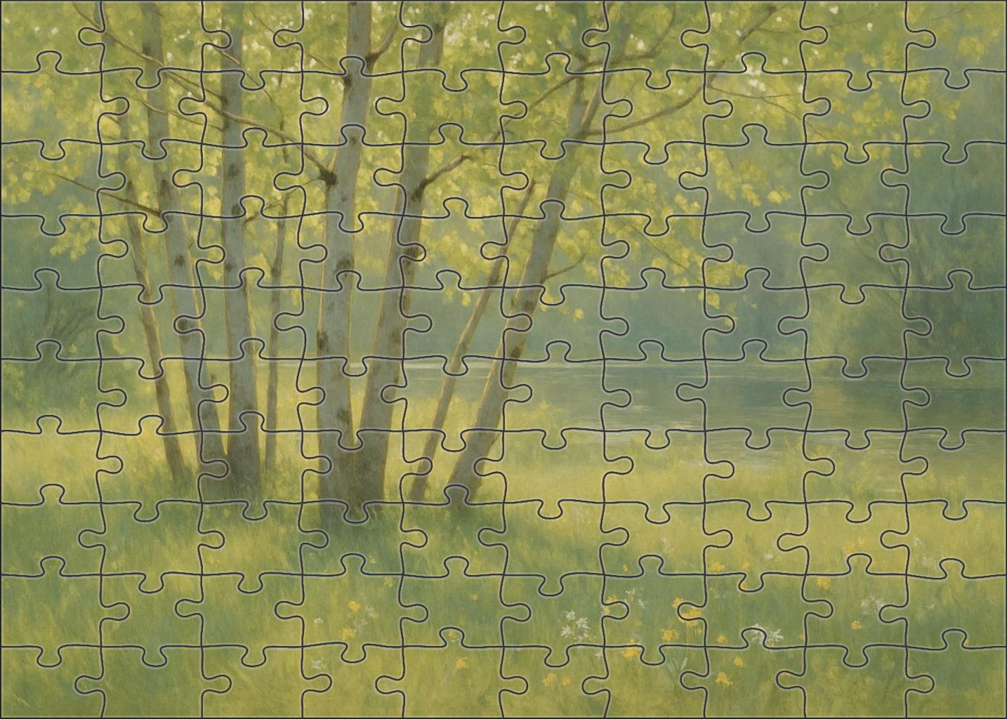 Whispering Alder Thicket 500 Piece Puzzle