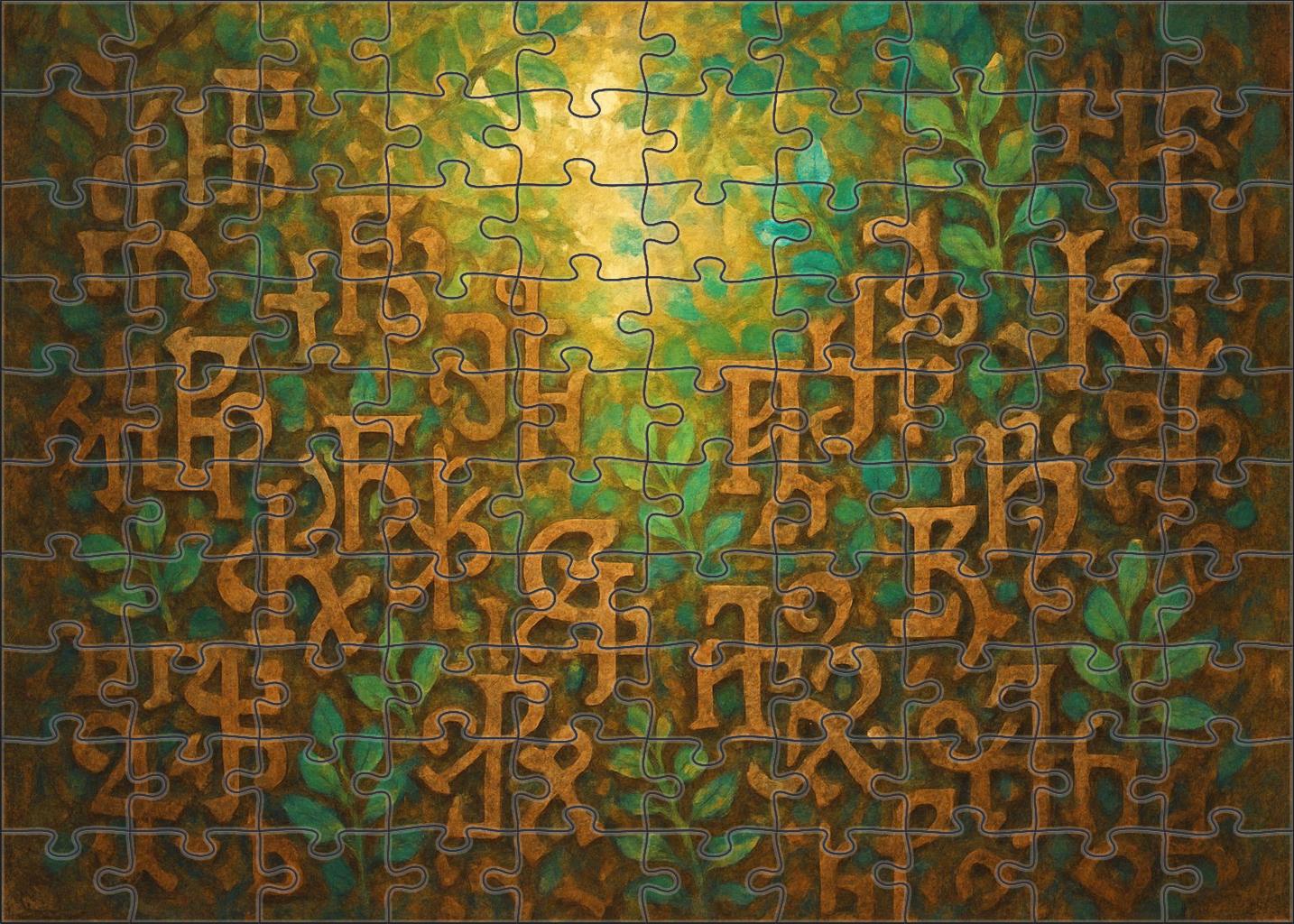 The Garden Of Forgotten Languages Puzzle Fun