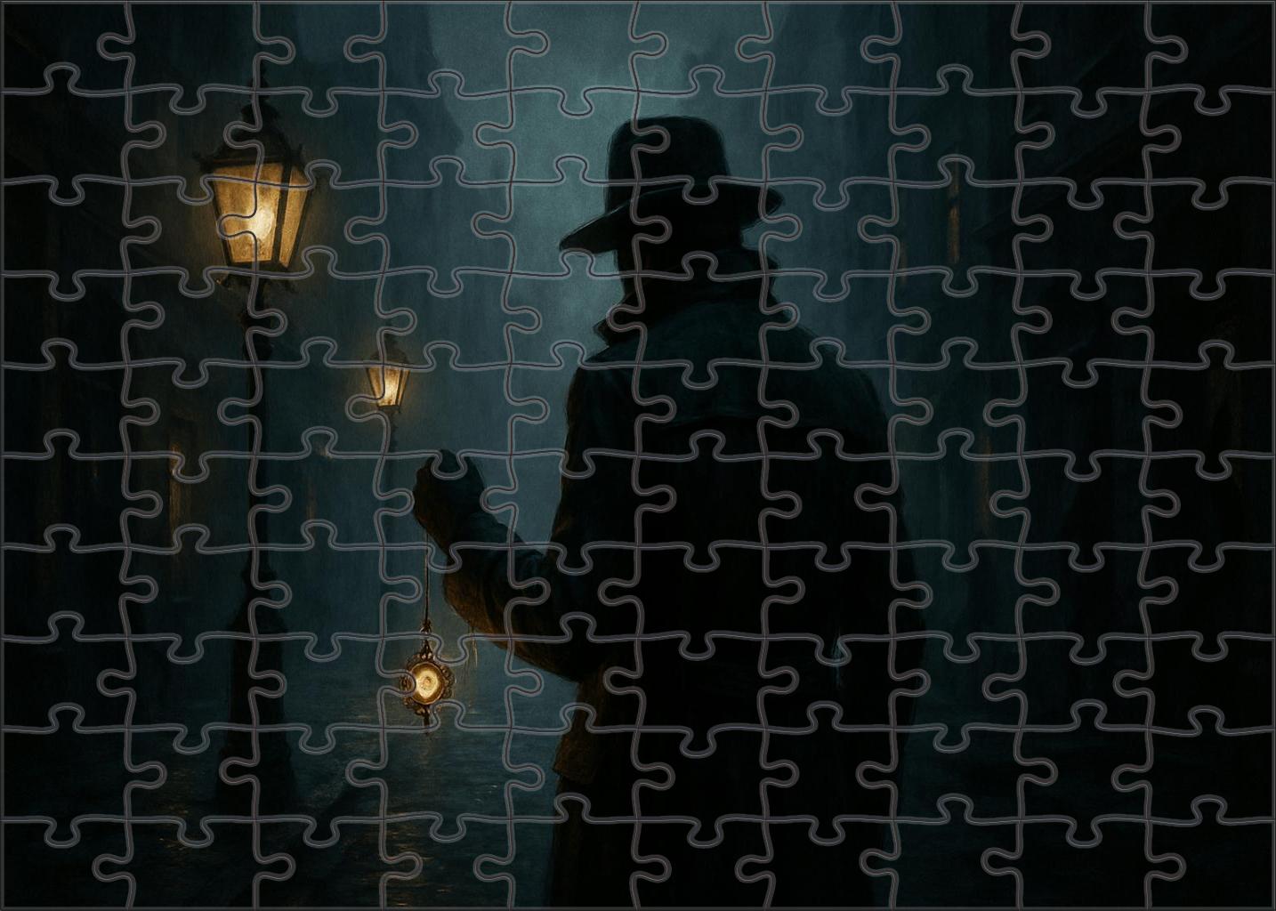 Fantasy Noir Detective Challenging Puzzles