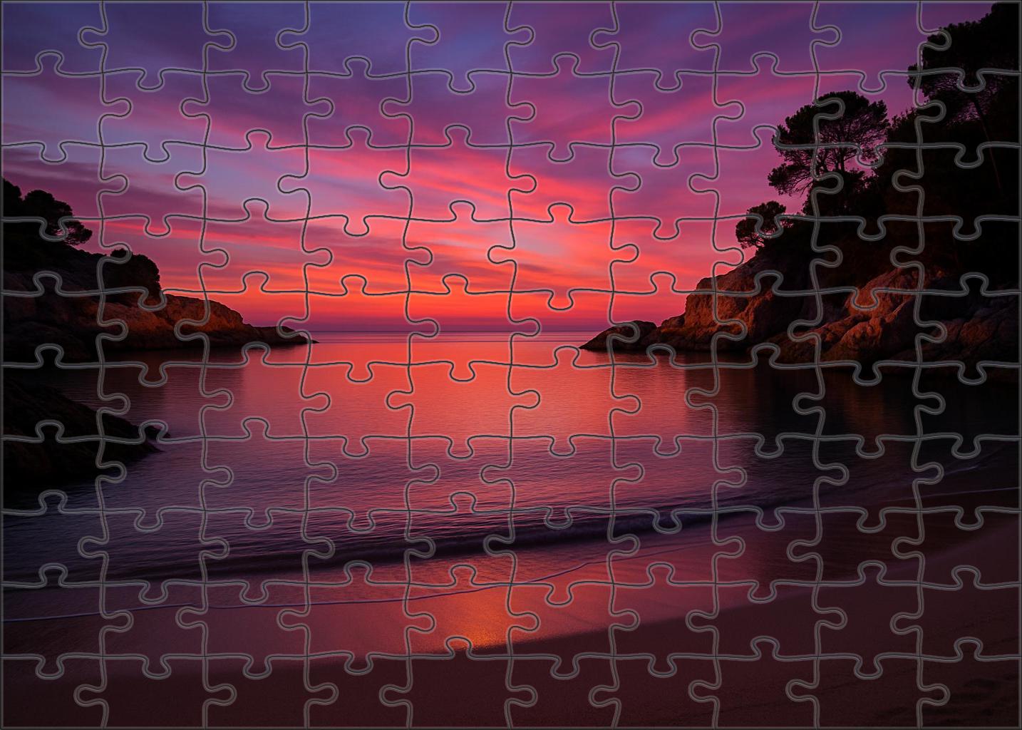 Twilight Harbor Cove 50 Piece Puzzle
