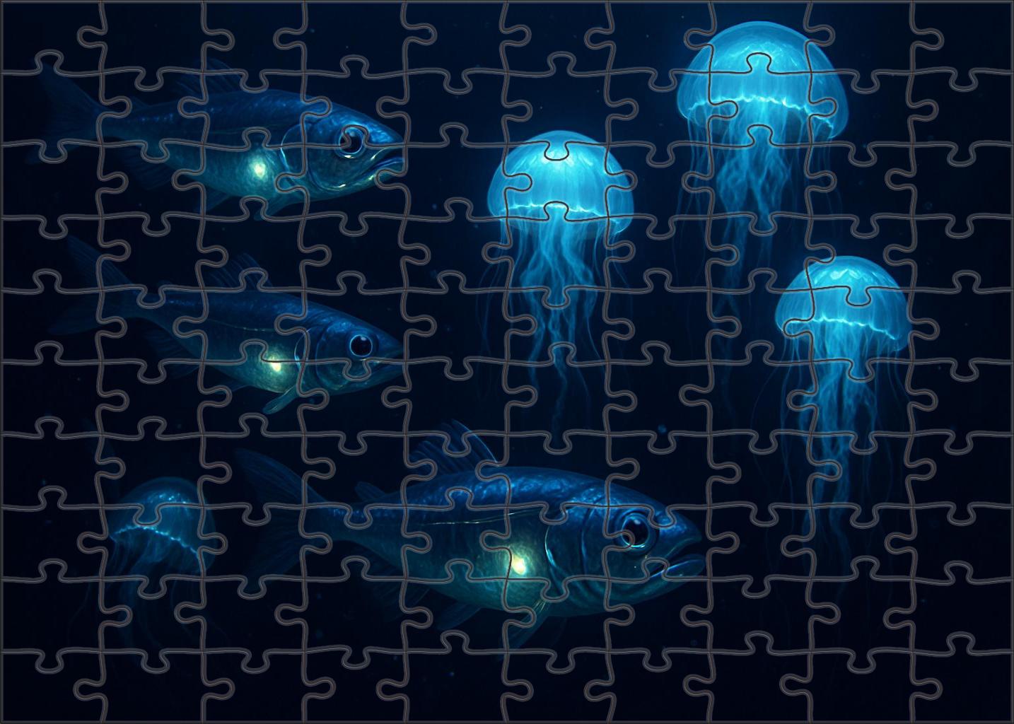 Midwater Lantern Drift Puzzle For Adults