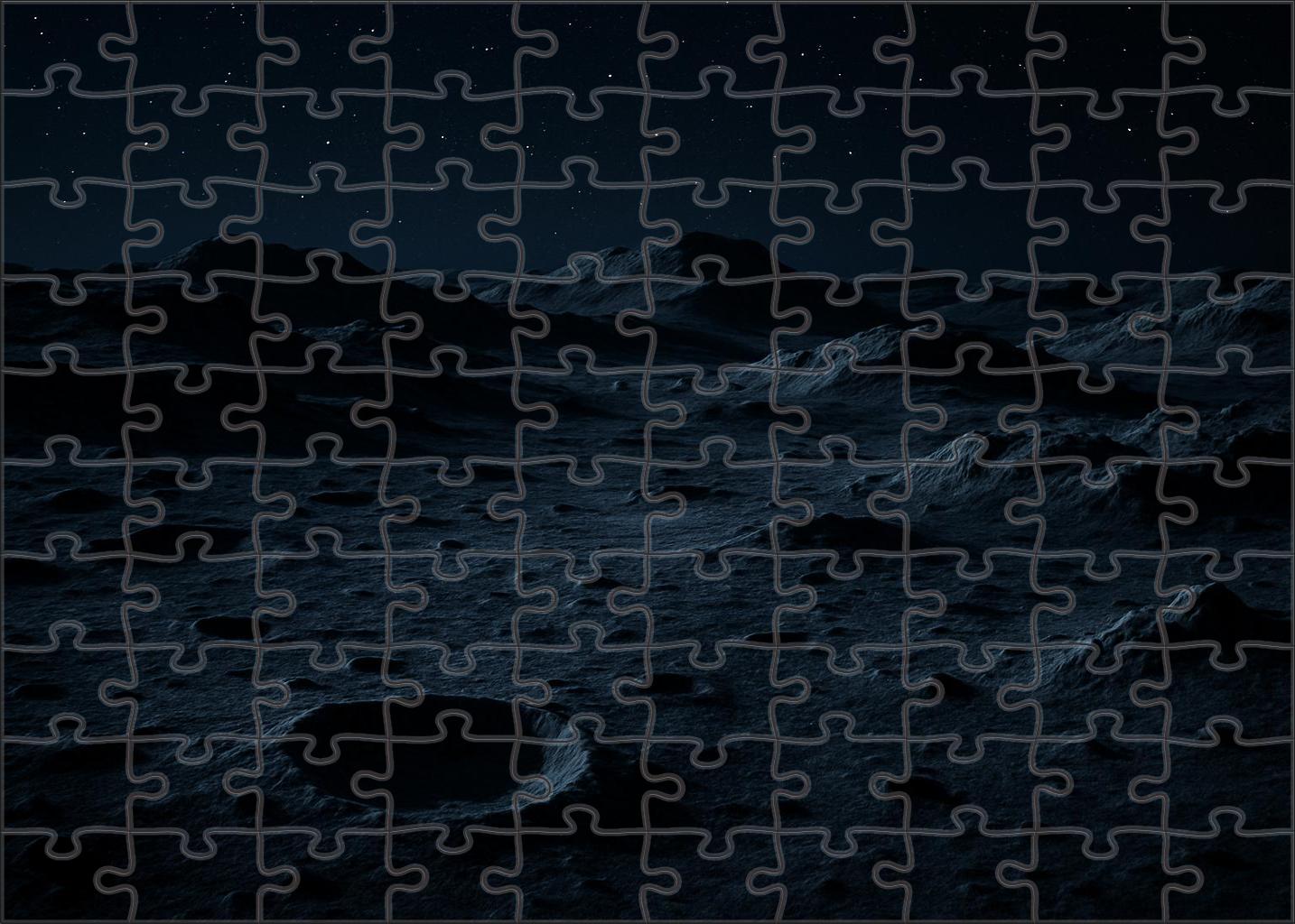 Quiet Cratered Highland Plateau Puzzle Challenge