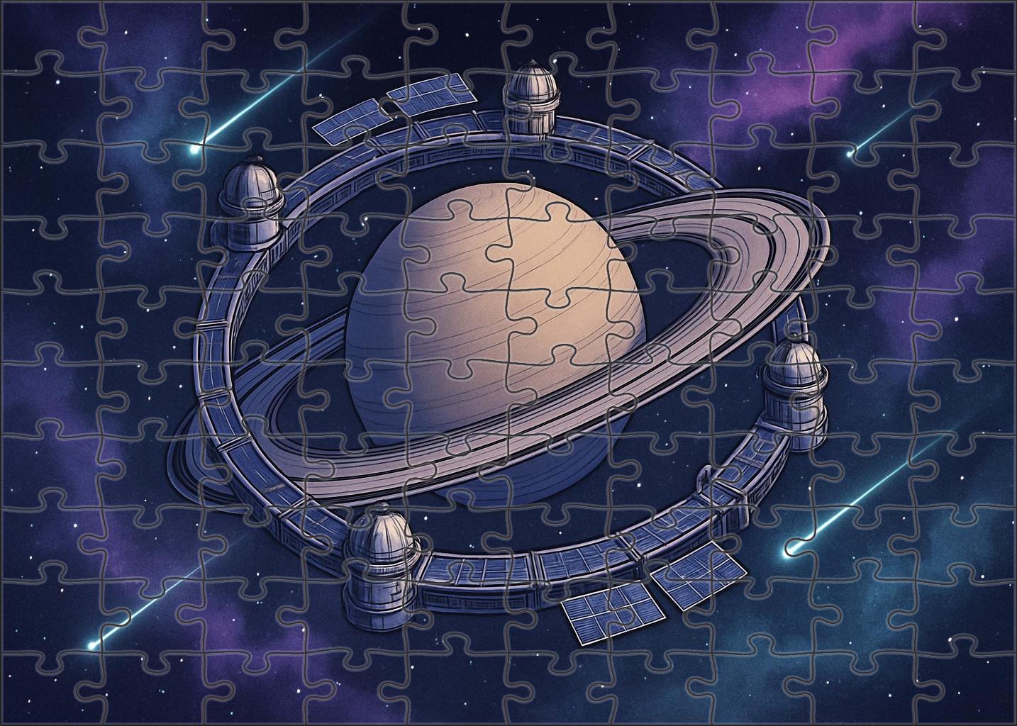 Orbital Observatory Reef 500 Piece Puzzle