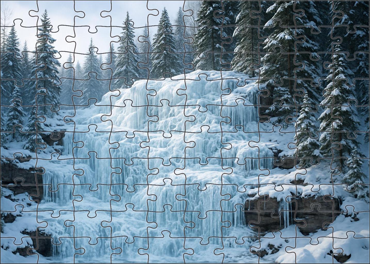 Frost Lattice Cascade Puzzle For Kids