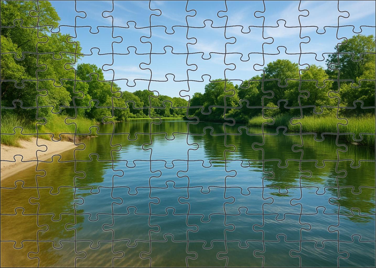 Lagoon Breeze Retreat Puzzle For Adults