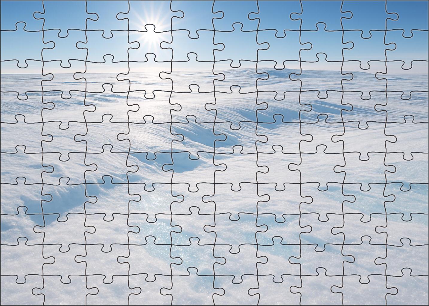 Crystalline Polar Ice Cap 200 Piece Puzzle