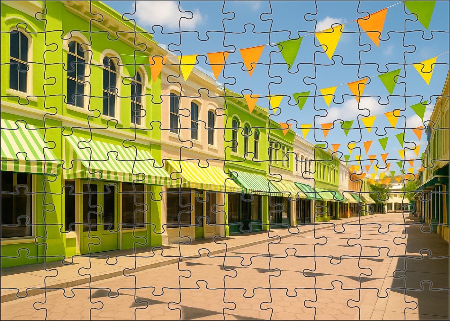 Lime Market Street Family Puzzles