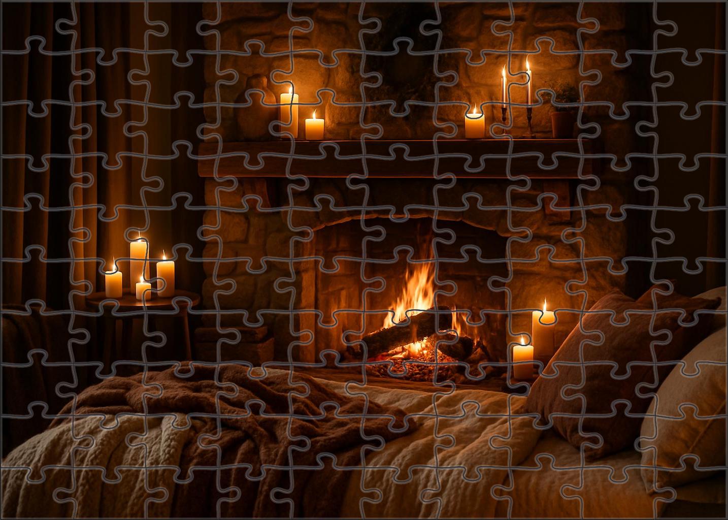 Cozy Hearthside Gathering Puzzle For Adults