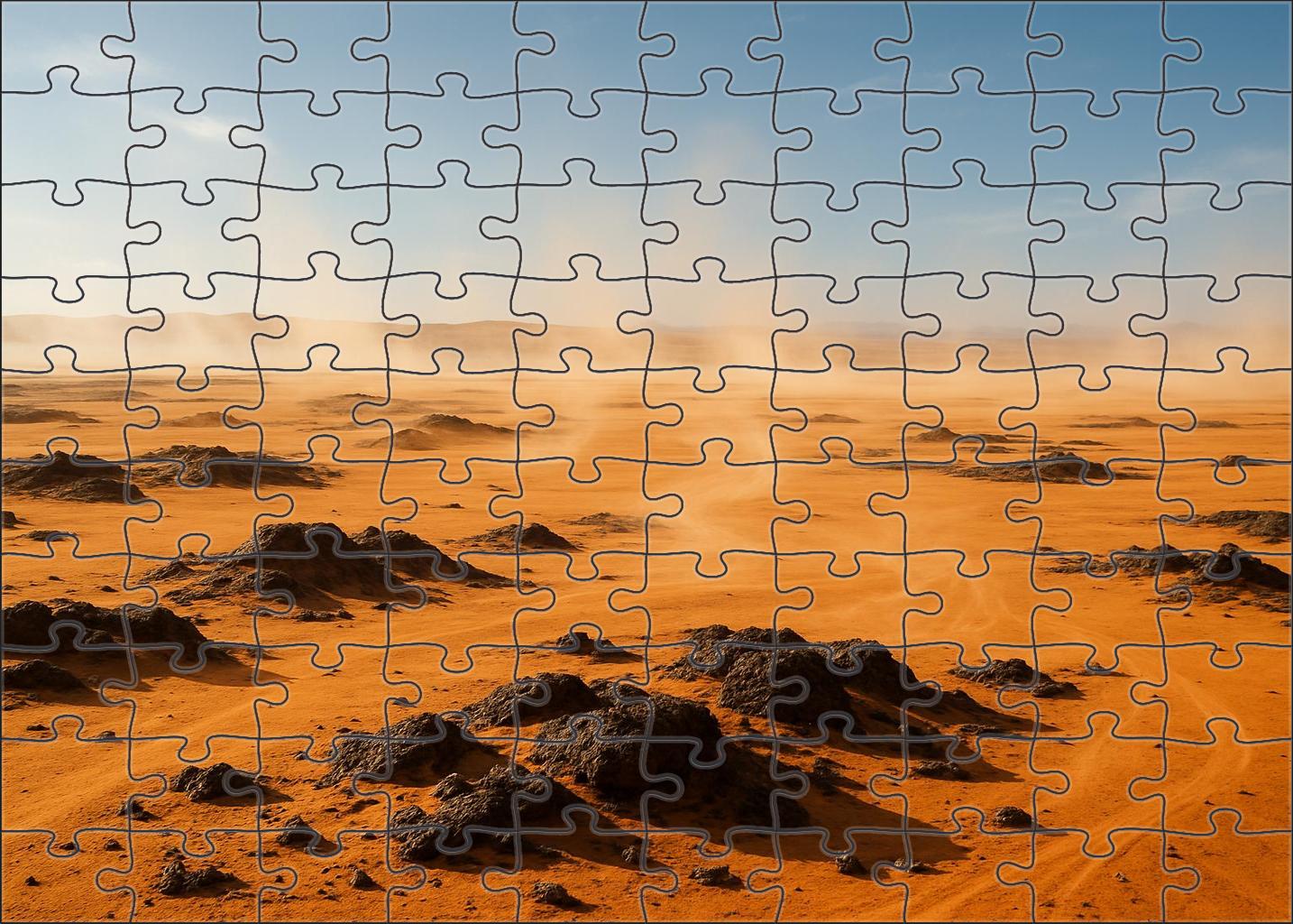 Amber Dust Flats 300 Piece Puzzle