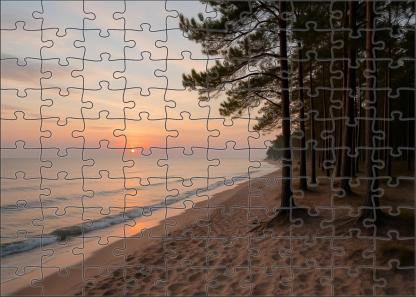 Whispering Pine Beach 50 Piece Puzzle