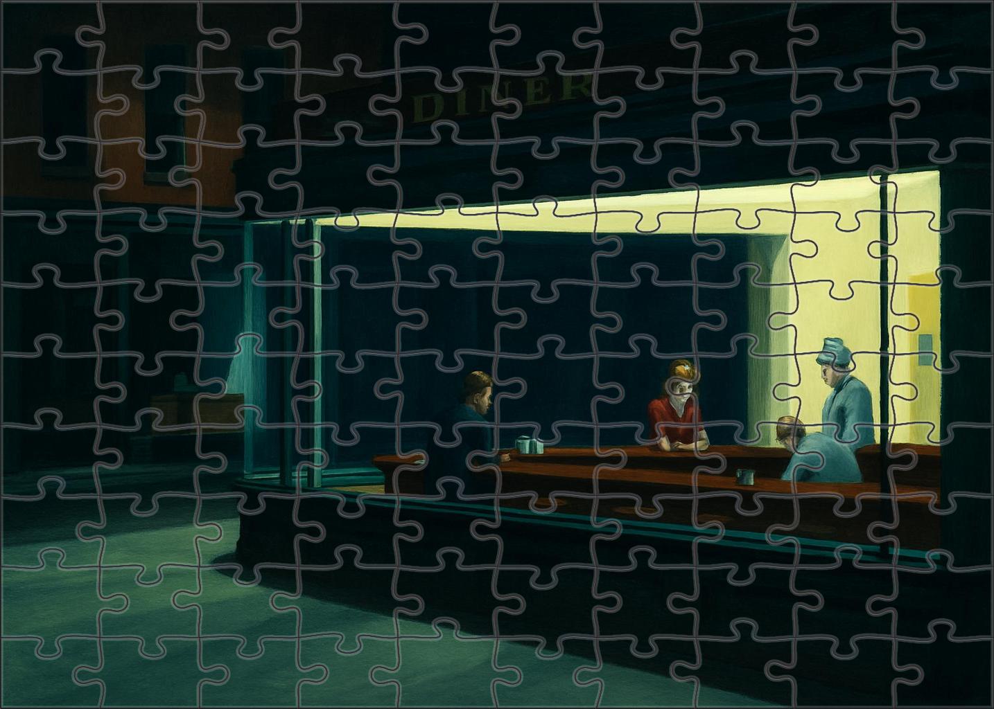 Nighthawks Premium Puzzle Pieces