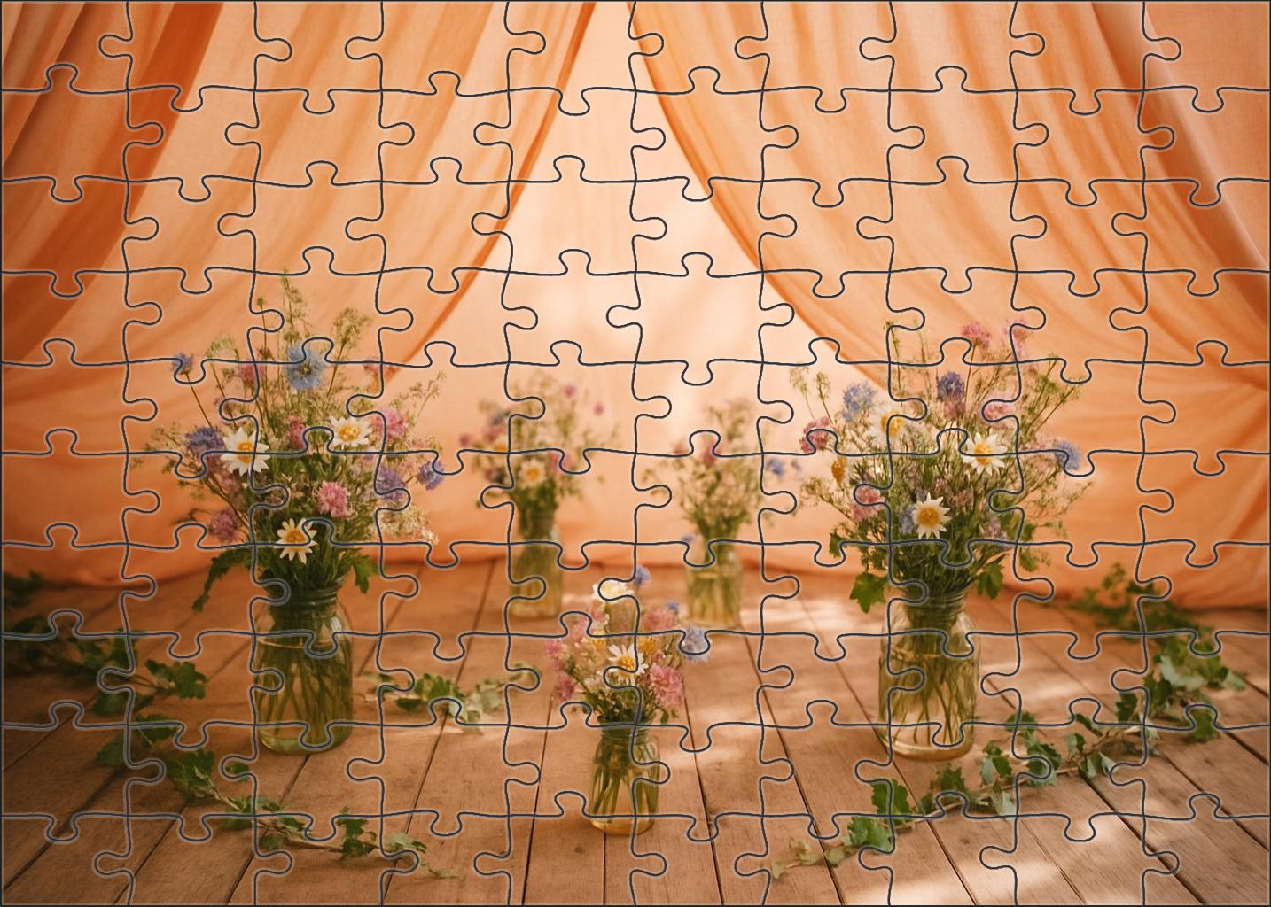 Pastel Spring Canopy 200 Piece Puzzle