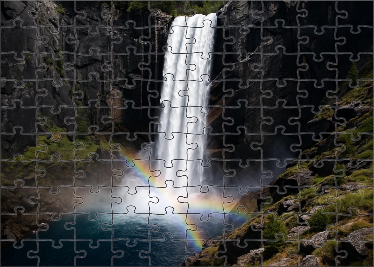 Sapphire Mirror Plunge 300 Piece Puzzle