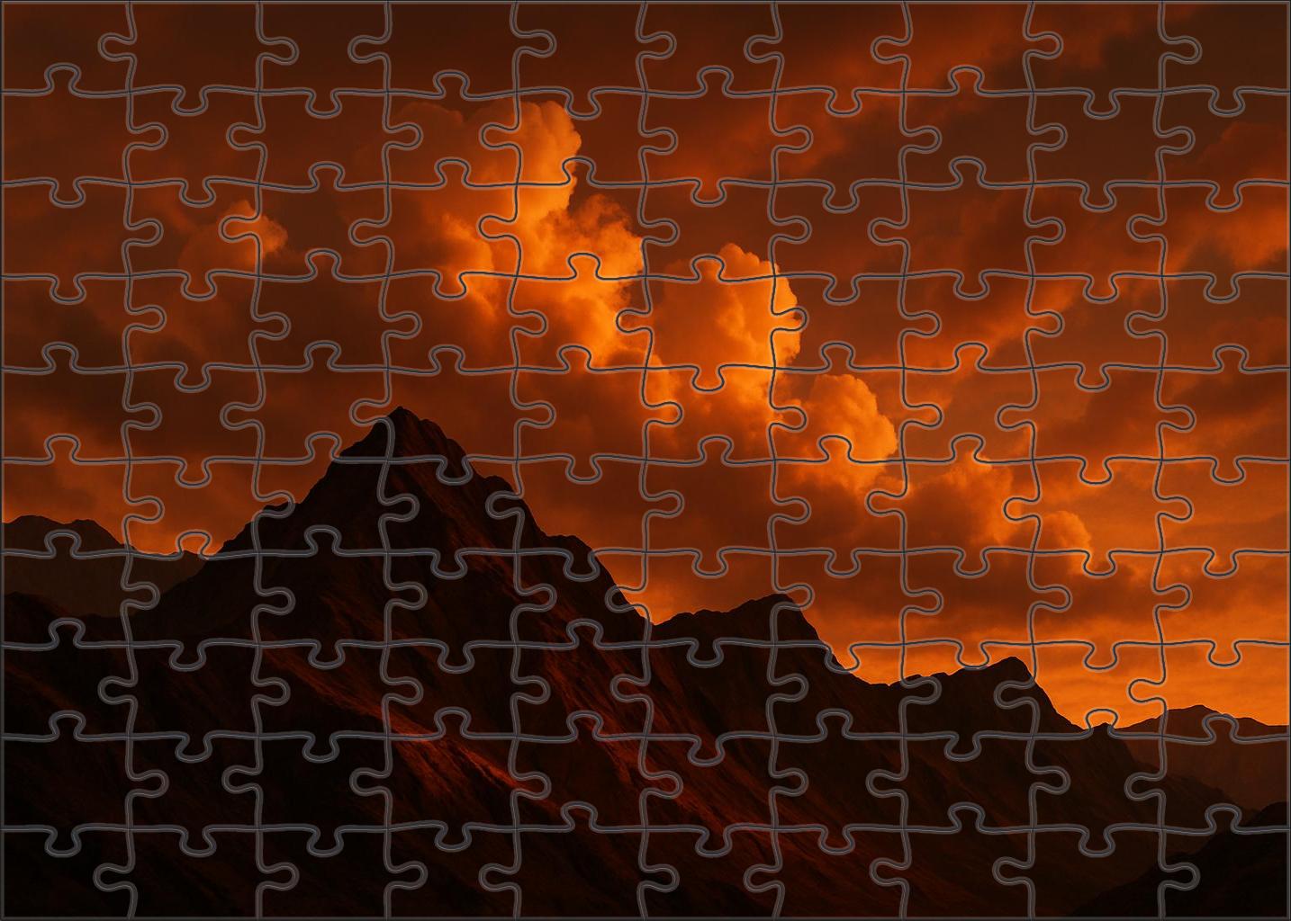 Copper Glow Ridge Challenging Puzzles