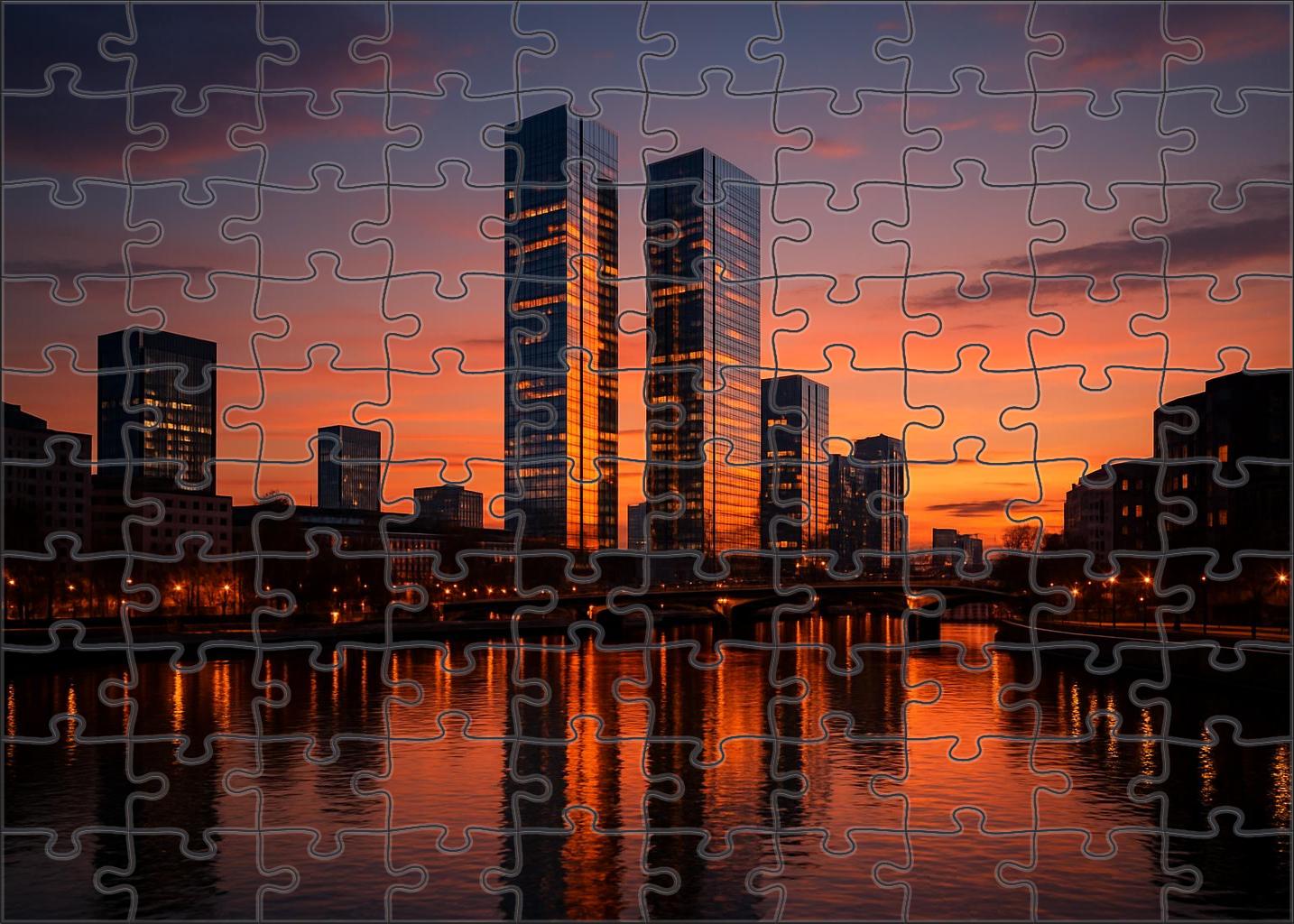 Petronas Twin Towers Dominating Kuala Lumpur Malaysia Recognized By 7430 Globally For Their Sleek Modernity And Height Unique Puzzle Design