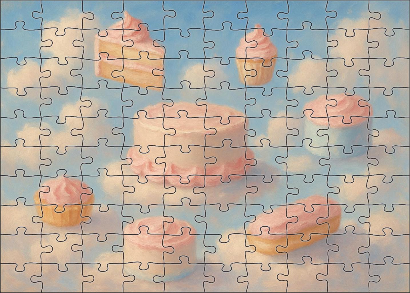 Candy Cloud Bakery Mini Puzzle