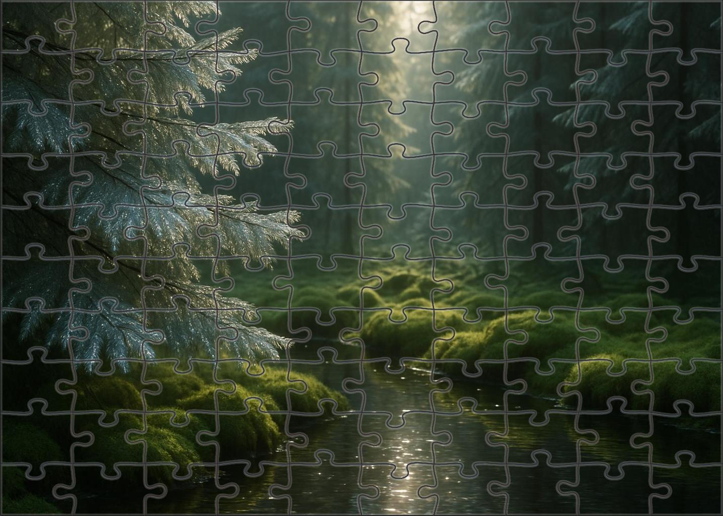 Silver Pine Hollow Puzzle For Kids