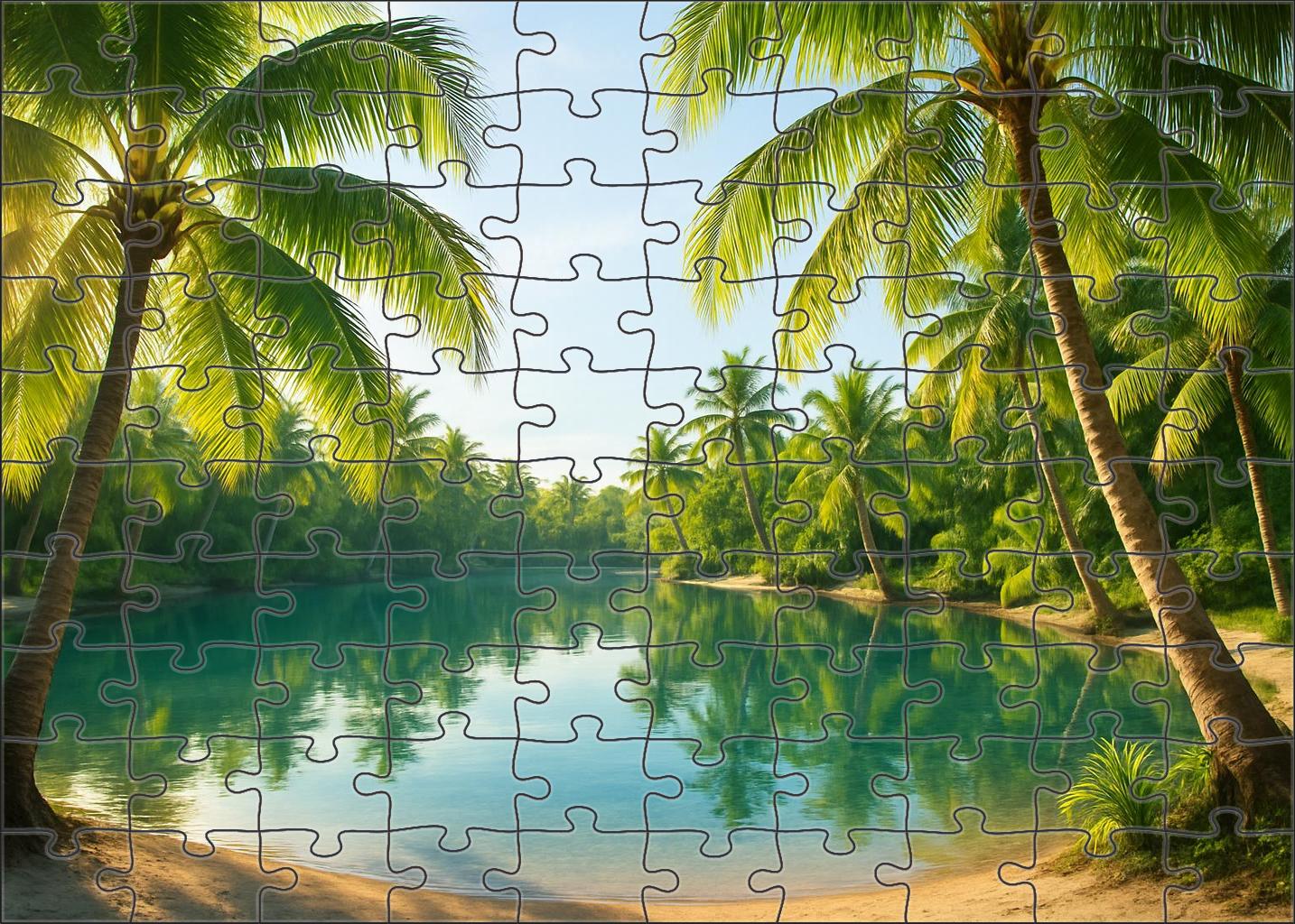 Whispering Palms Lagoon Puzzle Challenge