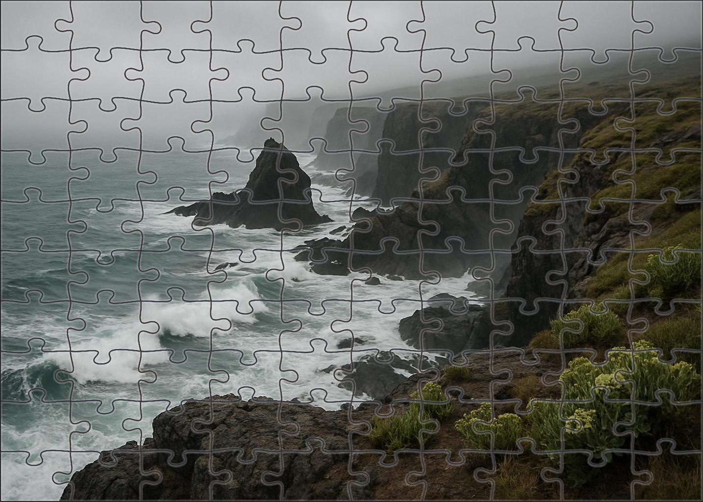 Ocean Mist Point Large Format Puzzle