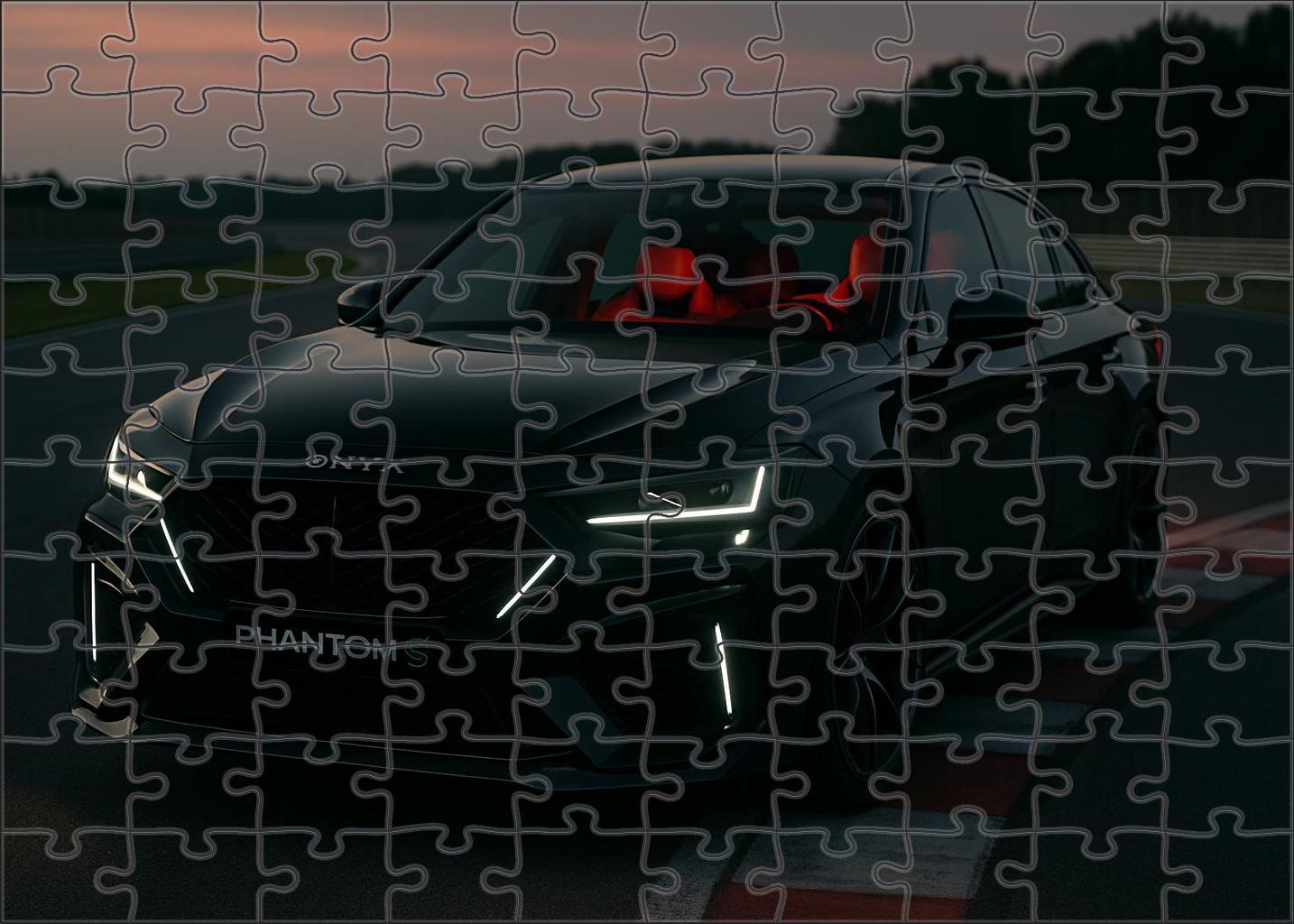 Onyx Phantom S Sleek Supercar With Twin-turbo V8 20 Piece Puzzle