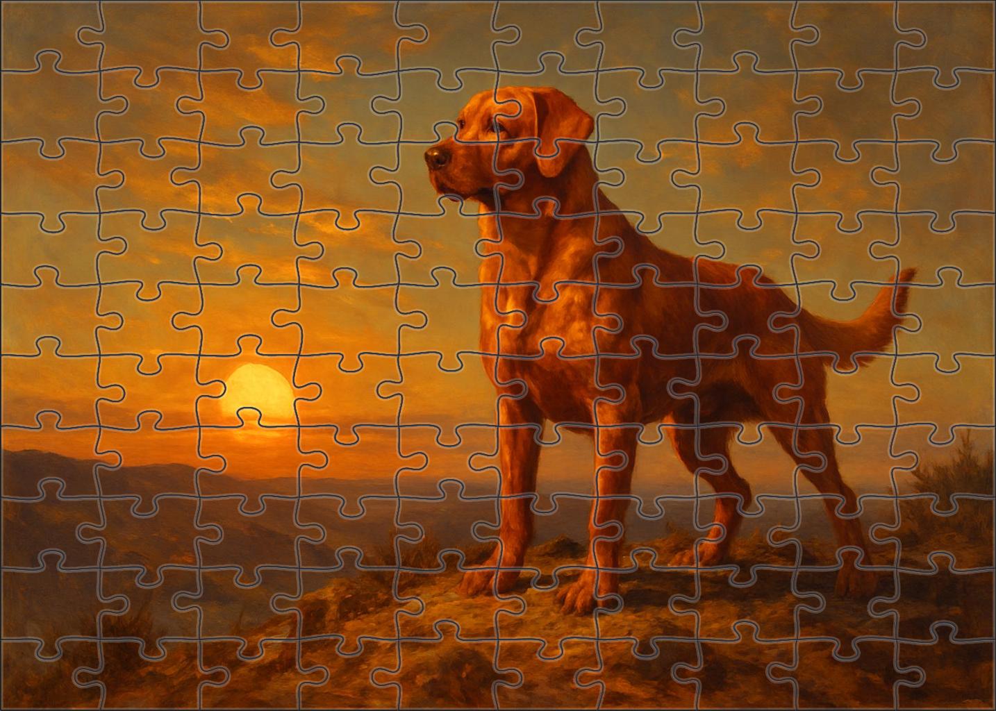 Golden Dusk Family Puzzles