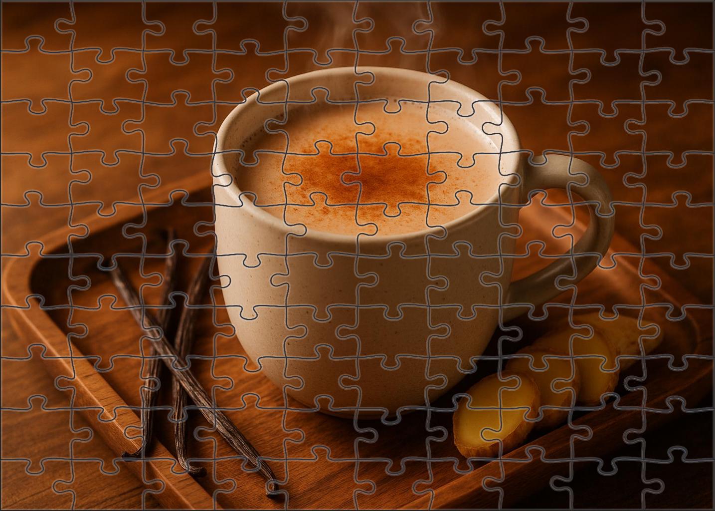 Golden Chai Indulgence Puzzle For Kids