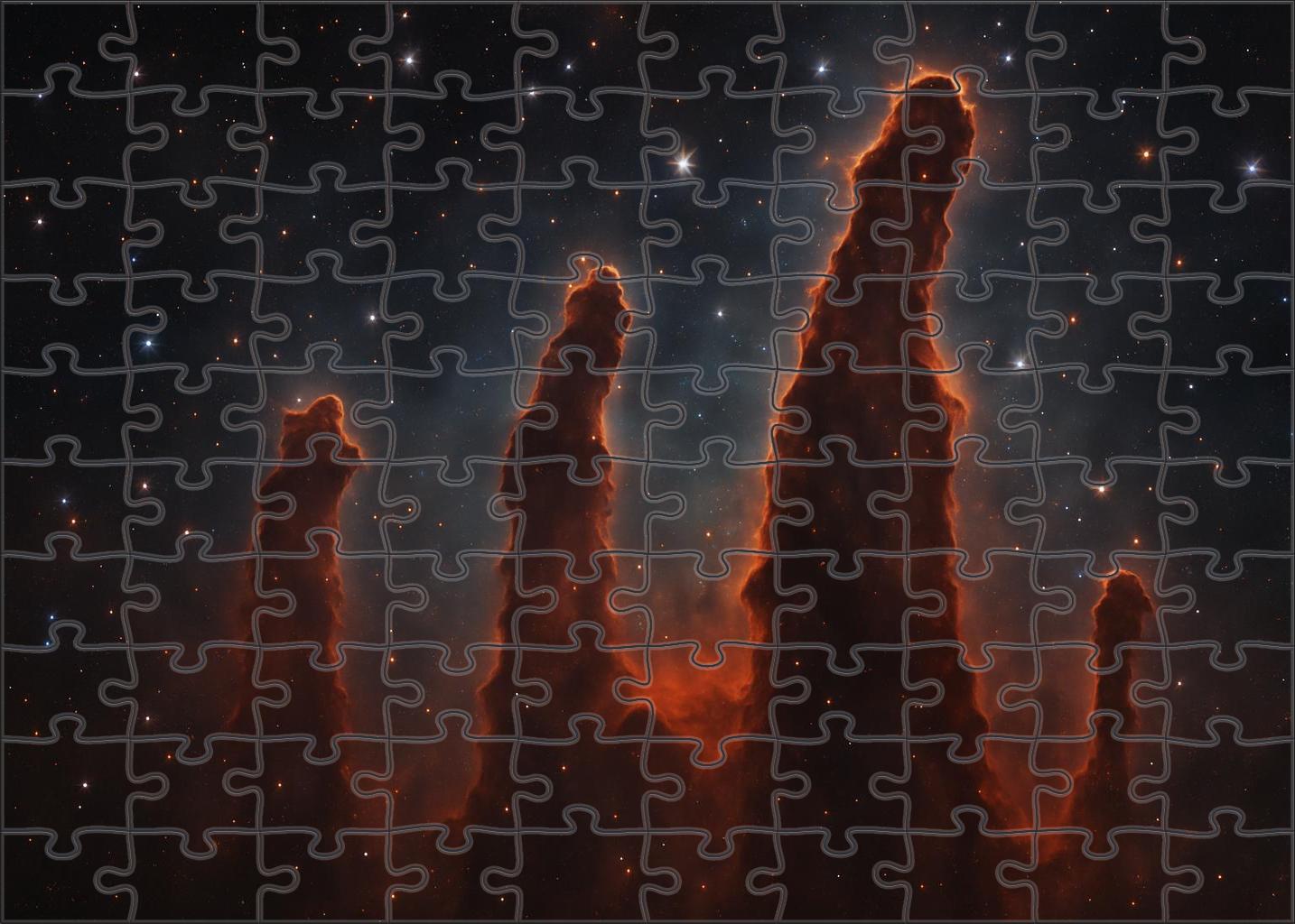 Ionized Gas Pillars 1000 Piece Puzzle