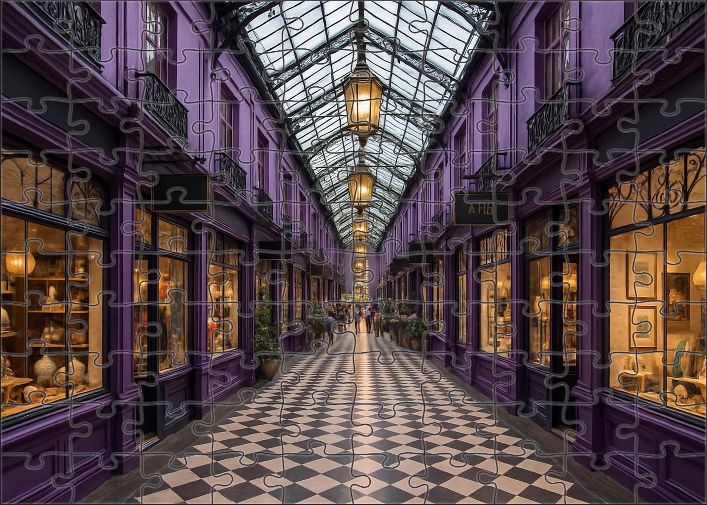 Violet Arcade Puzzle Fun