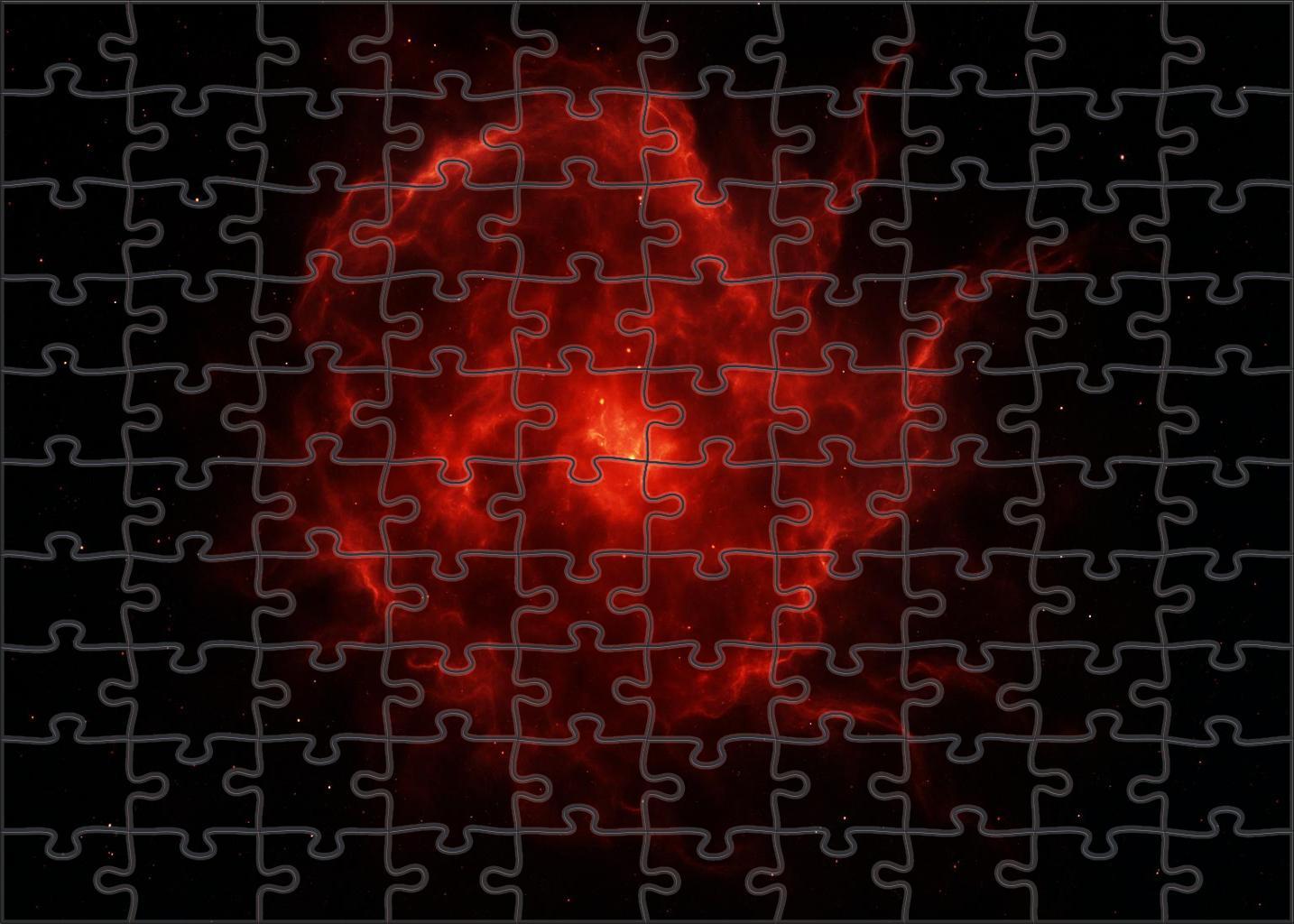 Crimson Supernova Cloud Easy Puzzles