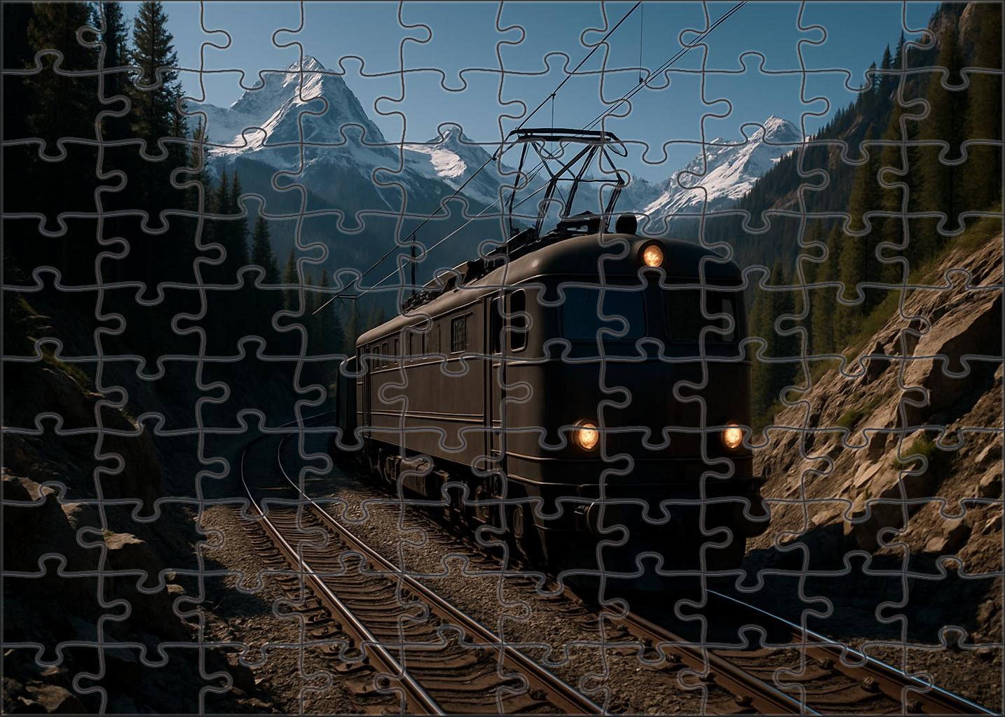 Obsidian Mountain Climber Premium Puzzle Pieces