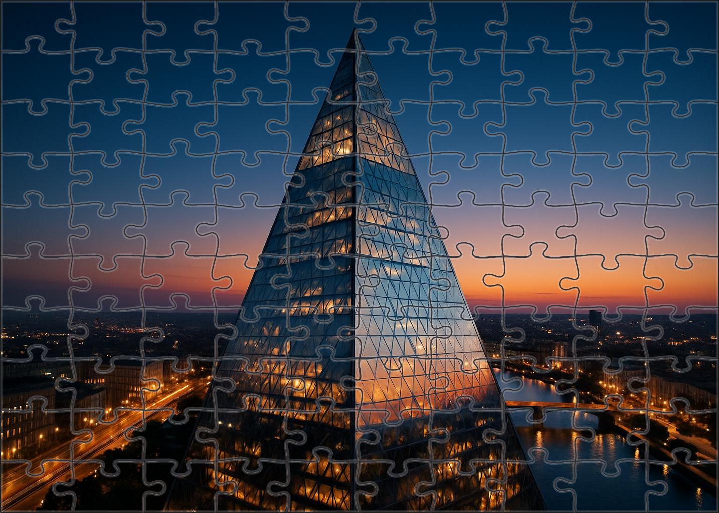 The Shard London England Recognized By 6535 Globally As The Tallest Western European Skyscraper Custom Jigsaw Puzzle