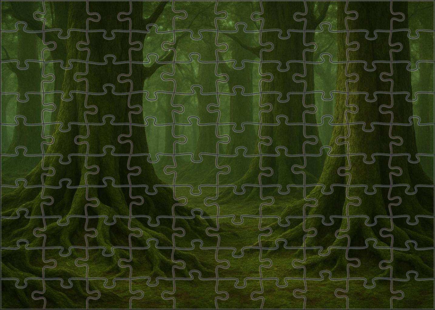 Ancient Rooted Thicket 1000 Piece Puzzle