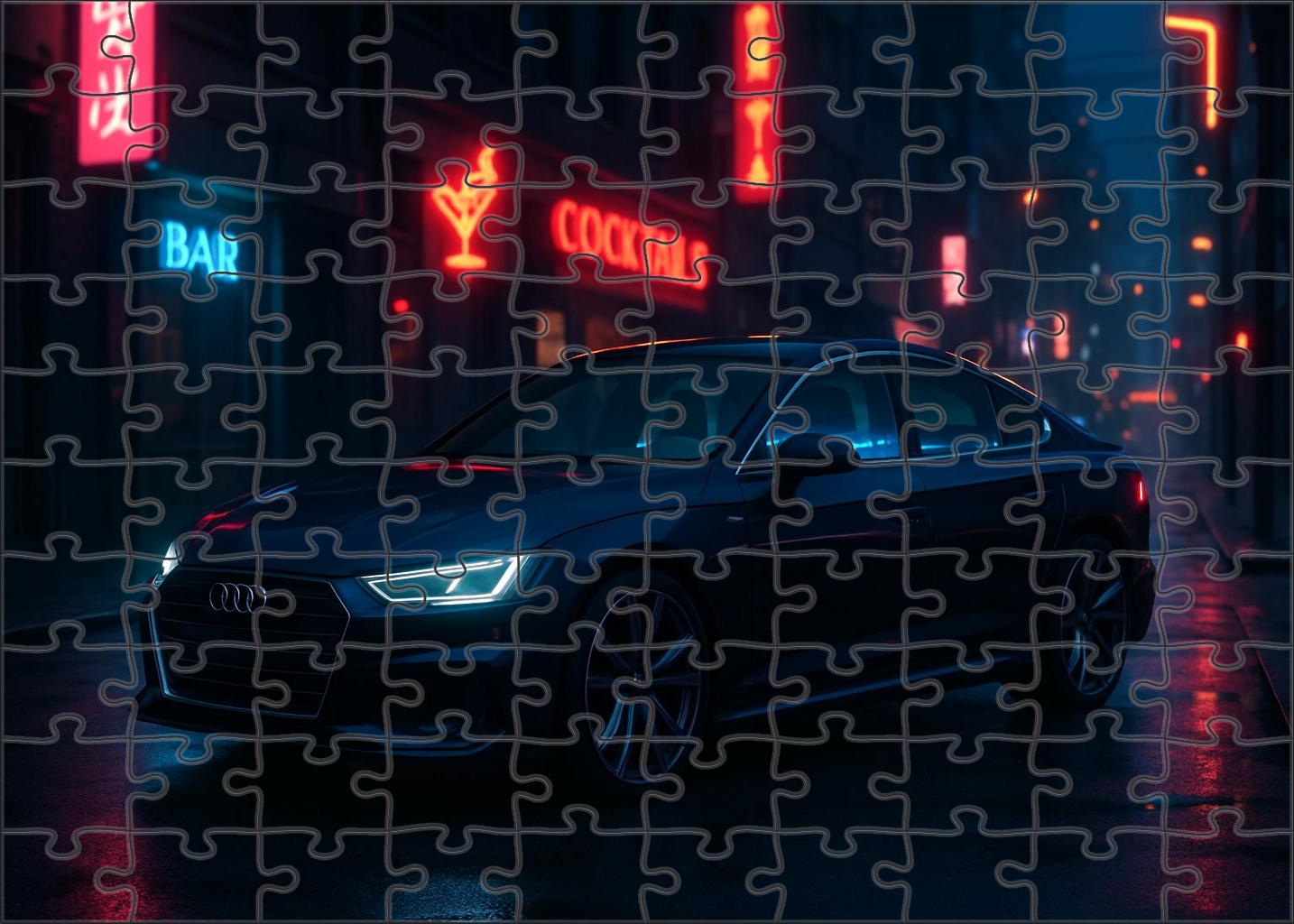 Velox Strider Twin-turbo V6 Urban Sportback Mini Puzzle