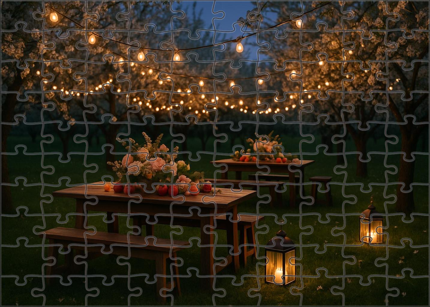 Twilight Orchard Gathering Puzzle Collection