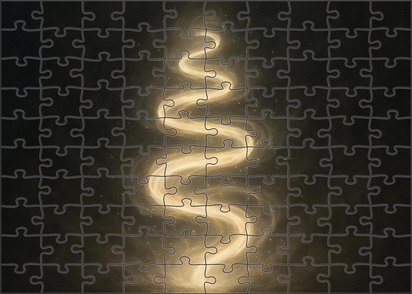 The Spiral Of Transcendent Insight Large Format Puzzle