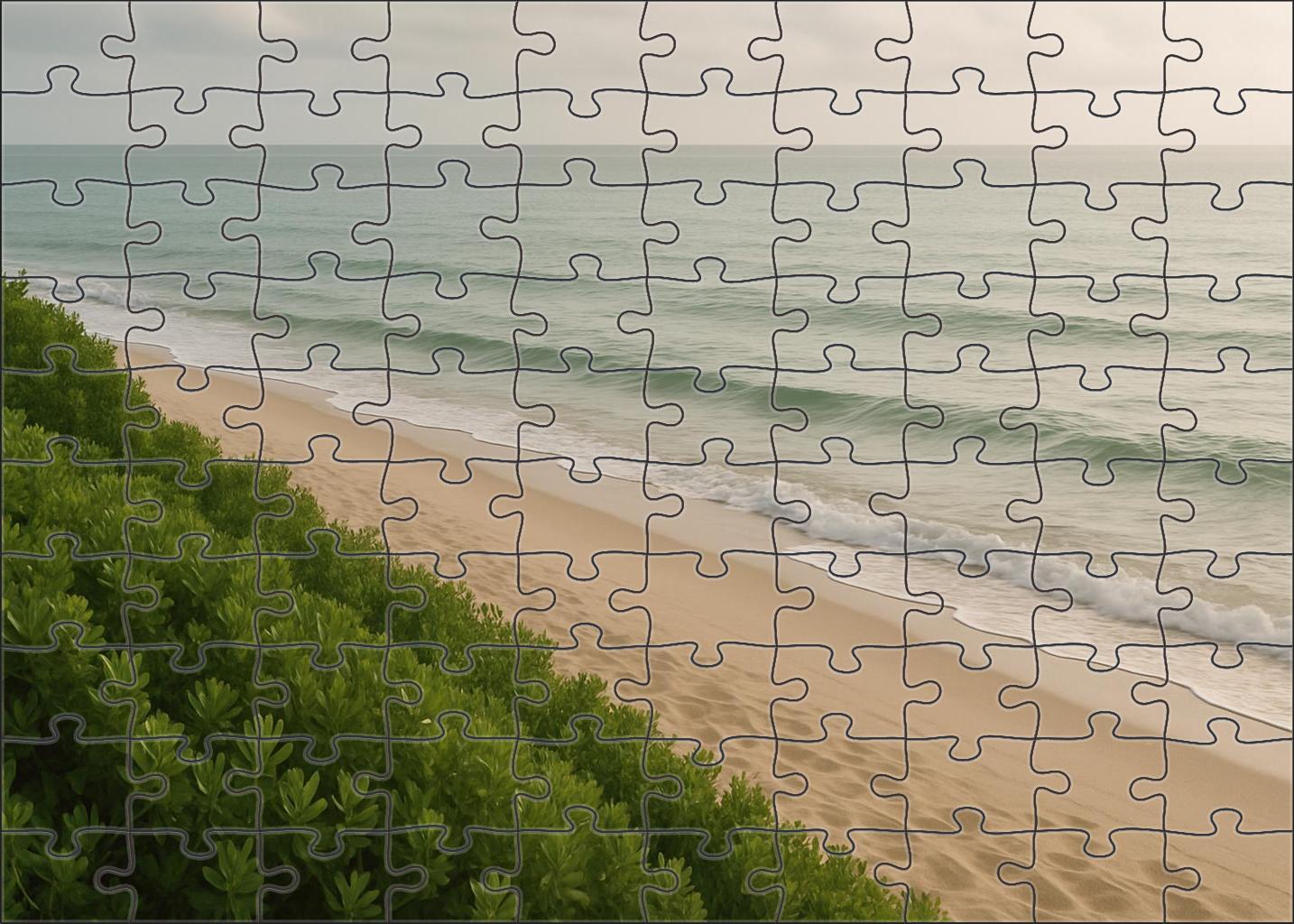 Silent Wave Sanctuary Mini Puzzle