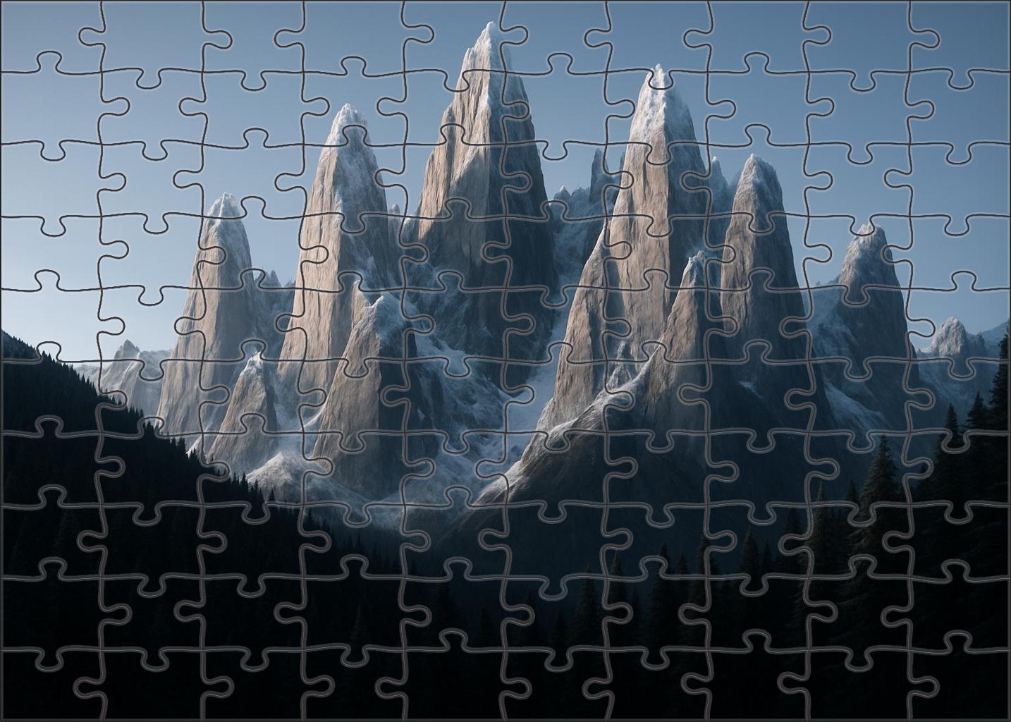 Frostveil Alpine Spires Puzzle Challenge