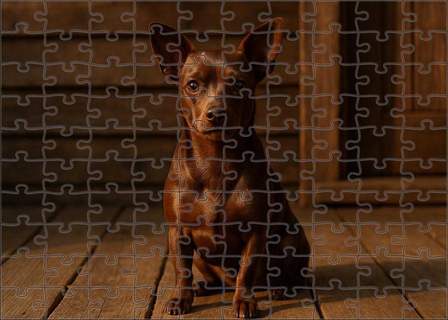 Velvet Bronze 20 Piece Puzzle